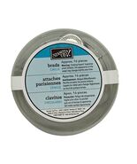 Stampin Up! Circle Brads 16 Pieces Silver Metal Scrapbooking &amp; Craft Sup... - $8.03 CAD