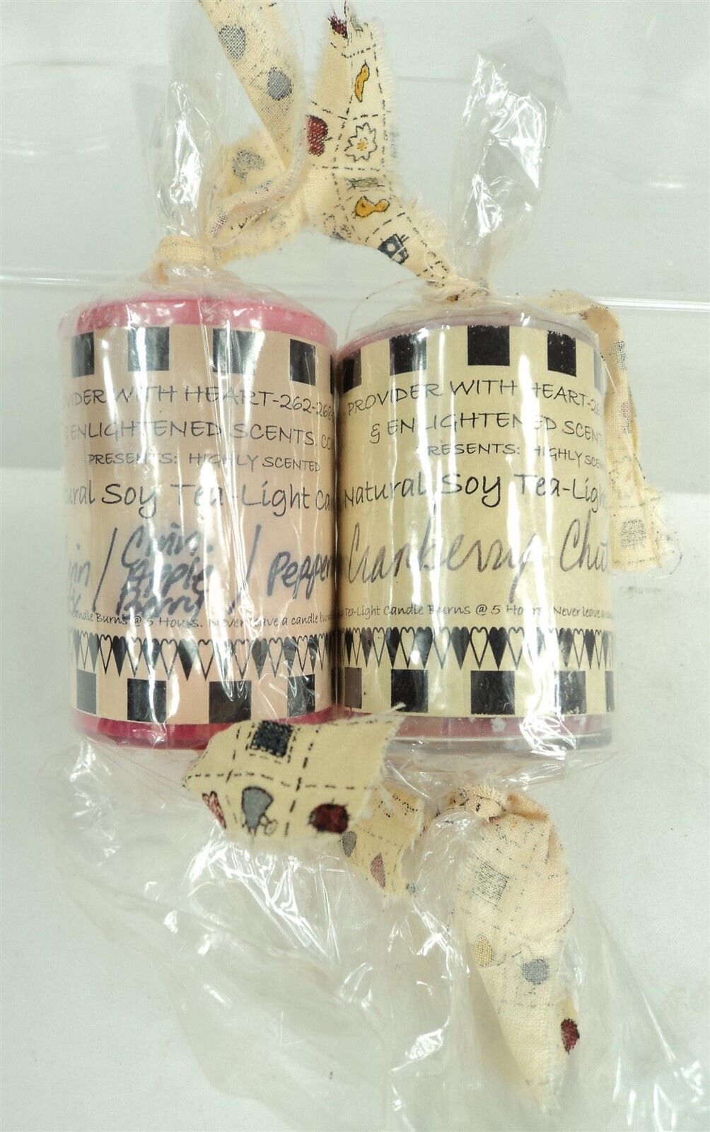 Scented Tea Light Candles - Enlightened Scents - Variety - New! - $5.94