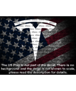 Tesla T Car Truck Van Laptop Vinyl Decal US Seller MAGA - $6.72+