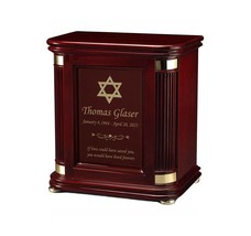 Rosewood Hall Star Of David Urn by Howard Miller - $285.95