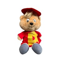 Vintage 1983 Alvin and The Chipmunks Plush Doll with Red Cap &amp; Shirt - $15.17