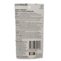 Covergirl Simply Ageless Triple Action Concealer 310 Light W/ Cooling Wand - $8.66