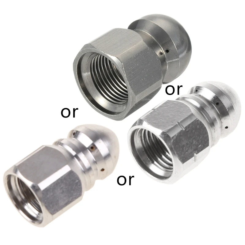 Stainless Steel Pressure Washer Jet Nozzle Bsp Female Rotary Sewer Clean... - $2,422.78 MXN