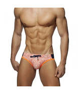 Men&#39;s Leopard Print Low-Rise Swim Briefs – Sexy Bikini Style for Beach &amp;... - £14.73 GBP