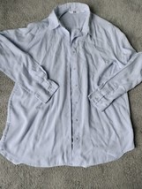 Uniqlo Shirt Mens M Light Blue Long Sleeve Button Up  - £9.49 GBP