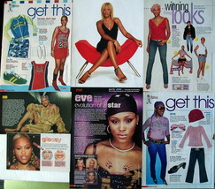 EVE ~ 23 Color Clippings, Articles, Pin-Up, Eve Jihan Cooper from 2000-2003 - $6.67