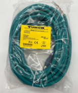 NEW Turck RSSD 444-10M Euro Fast Double Ended Cordset UX14969 Ethernet C... - $792.42 MXN