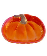 Lustrous Orange Pumpkin Plate Set of 2 - $42.46