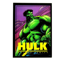 Vintage HTF 1993 Marvel Comics Franklins Crunch &#39;n Munch The Hulk Trading Card - £7.73 GBP