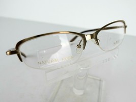 Saki Mod. 698 (BGD) Gold Natural Horn 55 x 15 135 mm Eyeglass Frames - £19.57 GBP