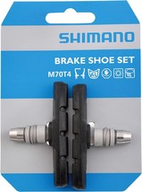 Black Shimano M70T4 Brake Pad Set. - $32.96