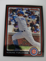 2010 Bowman Chrome #66 Kosuke Fukudome Chicago Cubs Baseball Card - £0.78 GBP