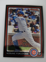 2010 Bowman Chrome #66 Kosuke Fukudome Chicago Cubs Baseball Card - $1.00