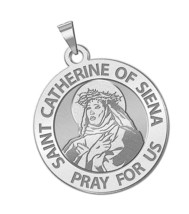 PicturesOnGold Saint Catherine of Siena Religious Medal - - - $146.35