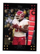 2007 Topps Kansas City Chiefs #7 Tamba Hali Kansas City Chiefs - £2.39 GBP