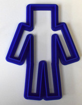 Block Adventure Video Game Man Body Cookie Cutter 3D Printed USA PR516 - £2.39 GBP