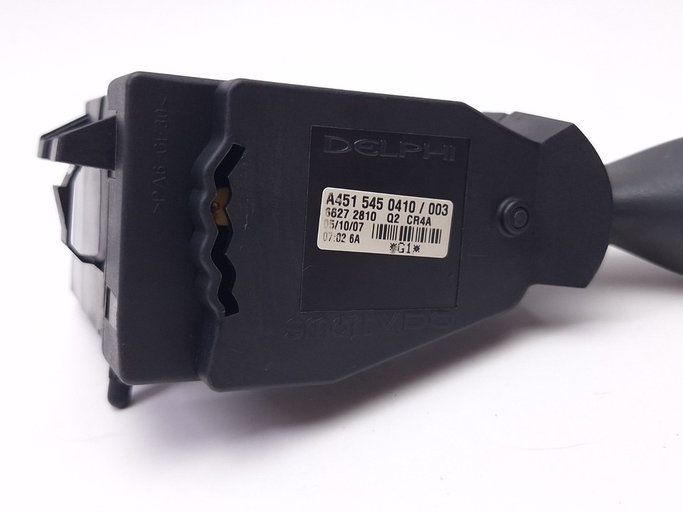 2007-2014 Smart ForTwo - Wiper Column Switch - OEM A4515450410 Grey Tip Item image 2