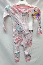 Disney Princess Baby 18 Month Long Sleeve Pajama Ariel, Cinderella, Jasmine - £11.59 GBP