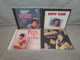 Lot de 4 CD Patsy Cline : Country Great, Songs of Love, American Legends, 12 - £9.16 GBP