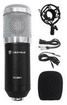 Rockville RCM01 Gaming Twitch Microphone Streaming Youtube Recording PC Game Mic - £58.52 GBP