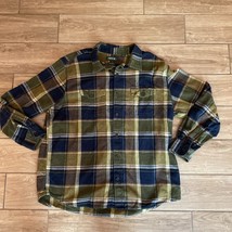 ORVIS Shirt Mens XL Fairbanks Flannel Plaid Button Up Lumberjack Cotton ... - $743.81 MXN