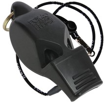 Black Fox 40 Eclipse Cmg Whistle Referee Coach Safety Alert Rescue W Lanyard - £8.36 GBP