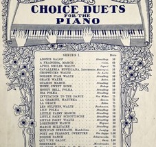 Swedish Wedding March Soderman 1907 Sheet Music Piano Duets DWHH2 - £23.62 GBP