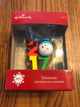 Christmas Ornaments Holiday Snowman ⛄️ 2017 Christmas Tree Ornament Ship... - $10.08