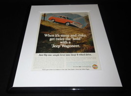 1966 Jeep Wagoneer 11x14 Framed ORIGINAL Advertisement  - £35.19 GBP