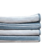Mainstream International 4 Pieces Hand Towel Set Size One Size Color Blue - £20.99 GBP