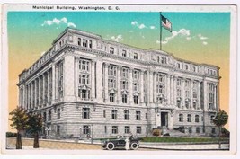 DC District Of Columbia Postcard Washington Municipal Building - £2.83 GBP