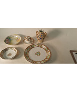 Vintage Hand Painted Nippon Dishes, Lot of Five - £34.16 GBP