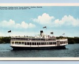 Ferry Boat Between Levis and Quebec Canada UNP Unused WB Postcard B14 - £2.10 GBP