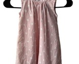 Jillians Closet Dress Toddler 3T Girl Pink Polka Dot Lined   - £6.37 GBP