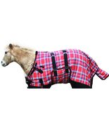 38"  1200D Miniature Weanling Donkey Pony Horse Foal Winter Blanket Red 51972B - $78.20