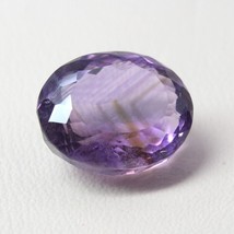 12Ct Natural Amethyst (Katella) Oval Faceted Purple Gemstone - £15.61 GBP