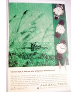 1959 Hamilton Watch Ad Hamilton Watch Company, Lancaster, Pa. &quot;Weatherpr... - $10.96 CAD