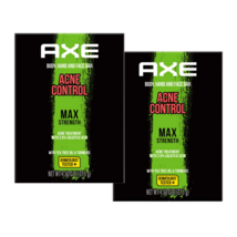 Axe Body, Hand and Face Soap Bar, Acne Control Treatment, 2-Pack of 4.5 Oz Ea - £11.84 GBP