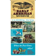 Silver Springs Early American Museum In Florida Vintage Brochure - $167.49 MXN