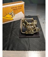 Vintage Mouse Trap Note Clip Paper Receipt List Holder Desk Memo Paper C... - $269.52 MXN