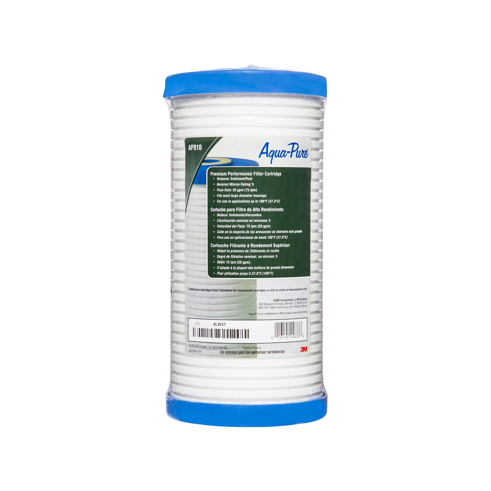 3M Aqua-Pure Whole House Replacement Water Filter AP810, For Aqua-Pure AP801, AP