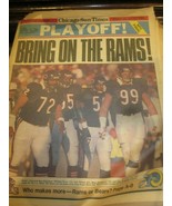 Chicago Sun-Times Souvenir Section January 10 1986 Chicago Bears Bring O... - £15.92 GBP