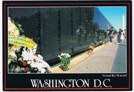 District Of Columbia Postcard Washington Vietnam War Memorial - £2.38 GBP