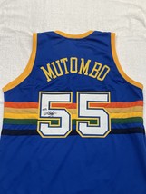 Dikembe Mutombo Signed Denver Nuggets Basketball Jersey with COA - £62.22 GBP