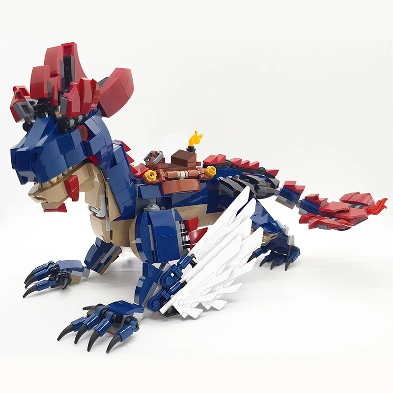 Ark Survival Dragon Building Blocks Set for MOC106666 Evolved Rock Drake Flying - £33.49 GBP