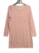 Charter Club Intimates Sleepshirt Womens XS Polka  Dot Nightgown Long Sl... - $13.86