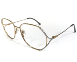 Silhouette Brille Rahmen M 6251 780 V 6056 Silber Gold Rund 55-16-130 - $36.93