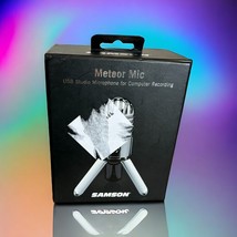 Samson Meteor Mic UBS Studio Microphone For Computer Recording. Includes... - $37.40