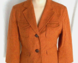 Blazer Rust Orange Colorful Lining WORTHINGTON Petite (34-36) - $6.92