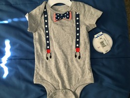 Koala Kids Boy&#39;s Independence Day Bodysuit 3-6 Months.*NEW* - £5.61 GBP